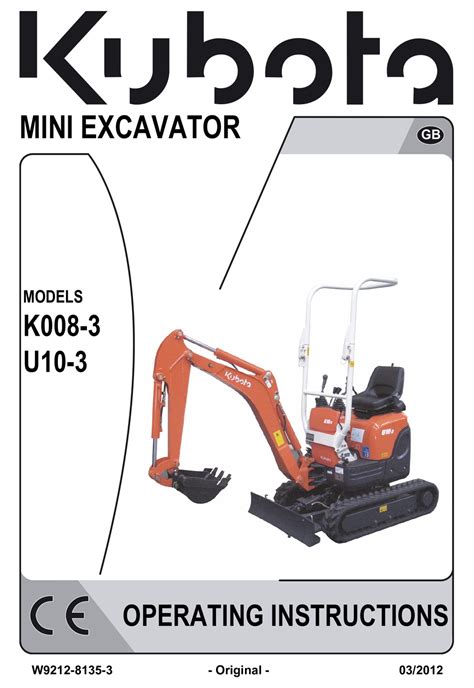 kubota k008 3 manual